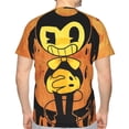 thumbnail image 2 of Unisex Bendy And The Ink Machine 3d Graphic Print Shirts For Mens Womens Casual Short Sleeve Tee Shirts Top, 2 of 7