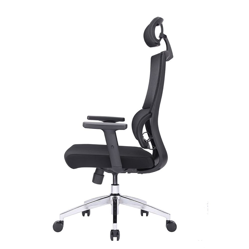 Kepooman Home Office Adjustable Rolling Mesh Computer Chair with High-Back & Lumbar Support, Black Kepooman Home Office Adjustable Rolling Mesh Computer Chair with High-Back & Lumbar Support, Black