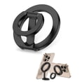 thumbnail image 1 of ABDFHE-Phone Grip Holder Dual-Sided Magnetic Finger Ring Adjustable Kickstand Loop for iPhone 17/16 Pro Max/15 Plus/14 Pro/13 Mini/12, Samsung, Magnet Phone Stand Grip Compatible with Mag Car Mounts, 1 of 4