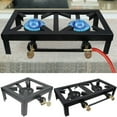 Portable Camping Stove Burner Cast Iron Propane Gas LPG Outdoor BBQ