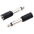 thumbnail image 4 of ZHAOCHENG Adaptador de conector de 6,5 a jack mono de 3,5 Adaptador de audio de conector de 6,35 a jack hembra de 3,5 (2 piezas), 4 of 5