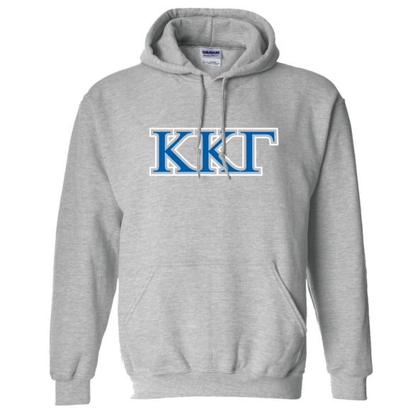 Kappa Kappa Gamma Hooded Sweatshirt – Sports Gray