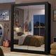 thumbnail image 2 of Ropero Closet Madesa Dallas 2 Puertas Con Espejos Negro 3, 2 of 5