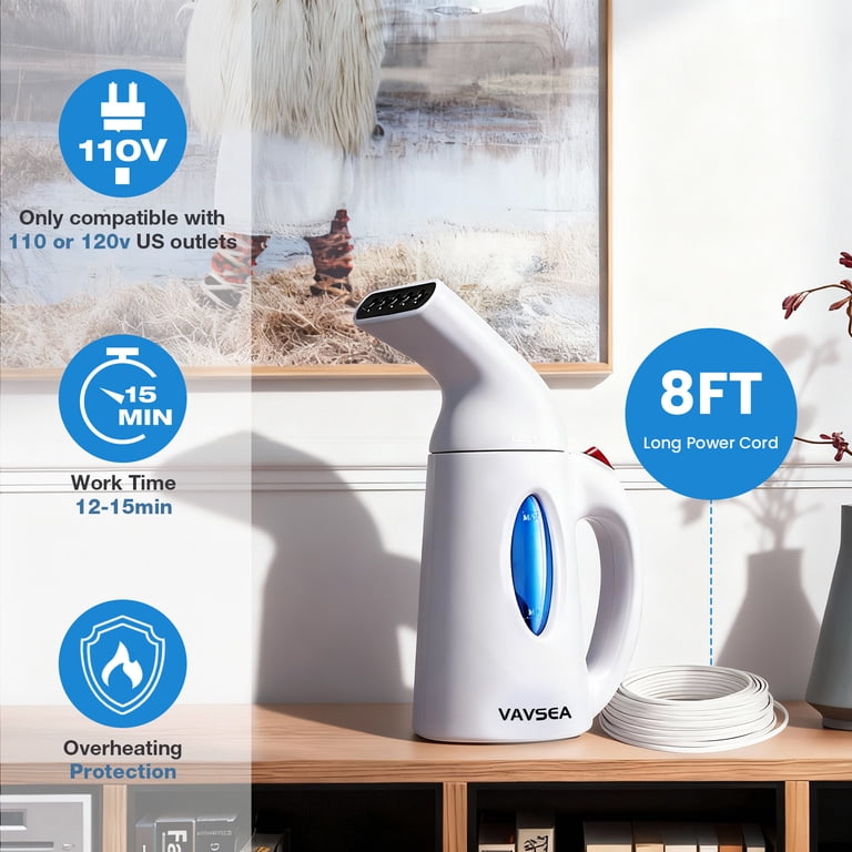 VAVSEA Steamer for Clothes, Portable Garment Steamer photo 3
