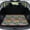 Tropical Hibiscus Palm Leopard Print, variant on COEQINE Universal Car Trunk Mat All Weather Cargo Liner Floor Mat with Non-Slip Backing Scratch-proof Pet Cargo Mat Suitable for Most Car Models, Sea Turtle Beach Seashell Blue