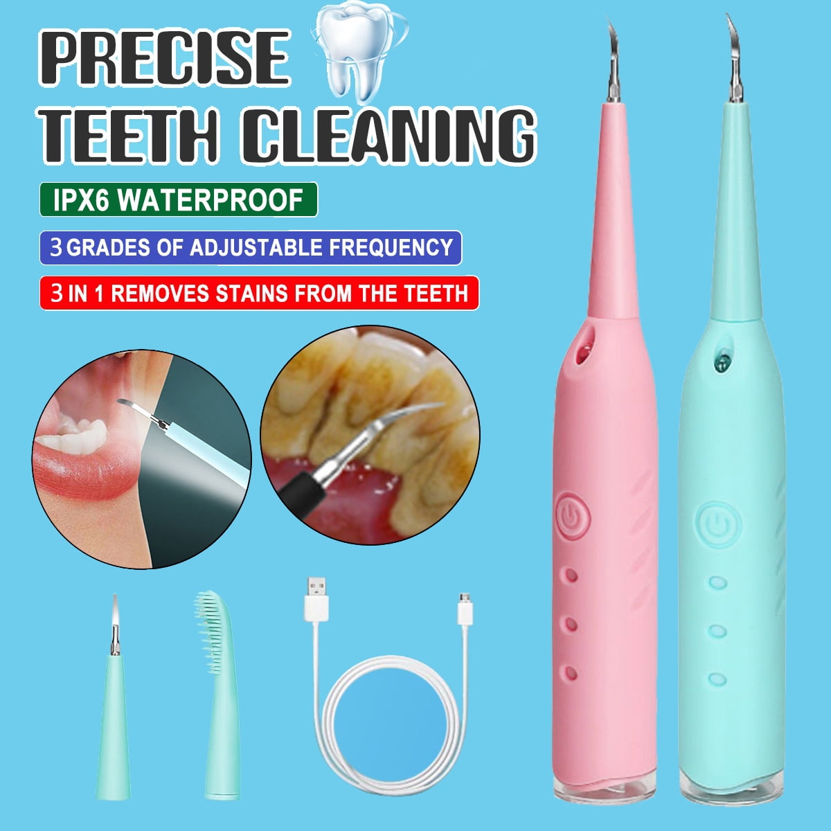 ultrasonic tooth cleaner philips