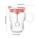 thumbnail image 3 of Vaso Mezclador Automático para Fitness Llc250624002 | Botella Mezcladora Inteligente de Vidrio de 280 Ml con Agitador Recargable Tipo C | Licuadora de Proteína En Polvo para Café, Suplementos y Bebid, 3 of 6