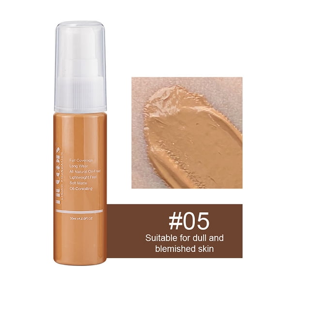 Tax Free Weekend Naittoop Liquid Brightening Highlight Matte Oil Control Concealer Facial Concealer Color Changing for Women Girls