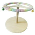 thumbnail image 2 of Milaget Bird Perches Play Gym Stand Parrot Perch Stand for Conures Parakeets Finches D, 2 of 9
