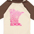 thumbnail image 4 of Inktastic Minnesota Silhouette Mandala Boys or Girls Long Sleeve Baby Bodysuit, 4 of 5