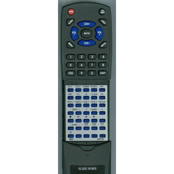 Replacement Remote for MCINTOSH RTHR034, HR034