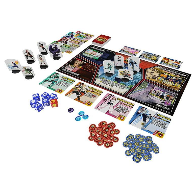 My Hero Academia: Plus Ultra! Board Game - A Dice Board Game, Play As  Students From MHA Class 1-A, Ages 14+, 2-4 Players 
