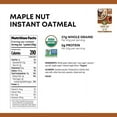thumbnail image 2 of Nature's Path - Instant Oatmeal Maple Nut Organic 8 Packets, 400g, 2 of 2