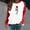 #07 Red, variant on HOOJT Womens Halloween Sweatshirts Oversized Loose Long Sleeve Shirts Fall Round-Neck Blouses Cute Funny Printed Sweaters Crewneck Pullover Top Halloween Costumes