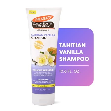 Palmer's Tahitian Vanilla Hydrating Shampoo with Cocoa Butter & Vitamin E, 10.6 fl oz
