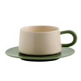thumbnail image 2 of Ceramic Coffee Cups and Saucers, Fashionable Tea Cups Set, Home Afternoon Tea, Originality Design, Multi-Purpose, Easy to Clean, Stylish Tableware, 2 of 6