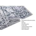 thumbnail image 3 of HR- Vintage Bohemian Floral Oriental Distressed 5x7 Area Rug for Living Room Bedroom & Dining Room Modern Home Decor Trend, 3 of 7