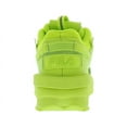 thumbnail image 3 of Fila Disruptor Ii Exp Girls Shoes Size 3, Color: Neon, 3 of 5