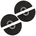 thumbnail image 1 of Ventilador plegable Lar de 4 piezas, tela de nailon, ventilador plegable de mano, Nese Kung Tai Fan Rat F, 1 of 5