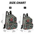 thumbnail image 2 of FORMRS Mini Backpack Purse for Women Travel Daypack Casual Shoulder Bag, Green Christmas, 2 of 7