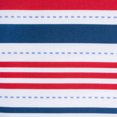 thumbnail image 4 of Contemporary Home Living Red and Blue Patriotic Striped Round Tablecloth with Zipper 60”, 4 of 8