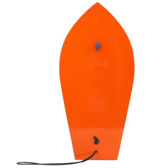 Fishing Tool, Orange Color Lifelike Plastic Dive Board Portable For Fishing Boat For Trolling In Upper And Middle Depths 270mm/10.6in,290mm/11.4in