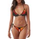 thumbnail image 1 of Balery Retro Space Rocket Launch Pijama Estampado Bikini de Dos Piezas para Mujer - Conjunto de Bikini Ajustable Sexy y Cómodo para Playa, 1 of 6