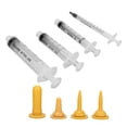 thumbnail image 4 of Pet  Kits Pet  Kits Squeeze Liquid Feeding Kit Professional Replacement Nipple Rate Control Kitten Feeding Bottles For Kittens Puppies Squeeze Liquid Feeding Kit, 4 of 8