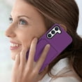 thumbnail image 6 of Allytech Wallet Case for Samsung Galaxy S23 Plus with Card Holder, Built-in Mirror, Camera Screen Protection, Drop Protection Anti-Scratch Cover Case for Samsung Galaxy S23 Plus - Purple, 6 of 6