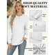 thumbnail image 2 of Sudadera AURUZA para Mujer Manga Larga Cuello Redondo Blanca M, 2 of 6