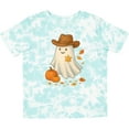 thumbnail image 3 of Inktastic Cowboy Ghost with Pumpkins and Leaves Halloween Boys or Girls Toddler T-Shirt, 3 of 5