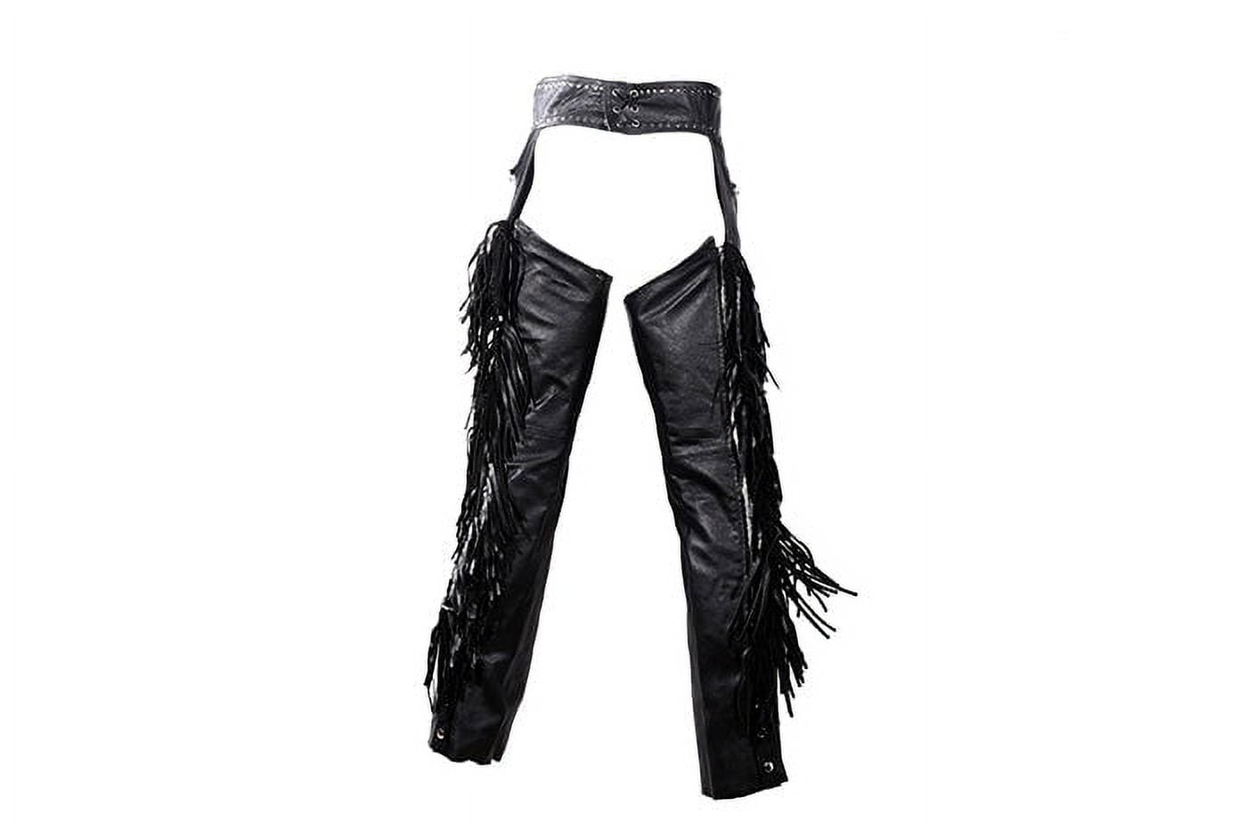 Womens fringe chaps sale