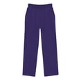 thumbnail image 2 of Girls Pants Size 5-6Y Kids Stretch Soft Casual Trousers Elastic Waist Solid, 2 of 5