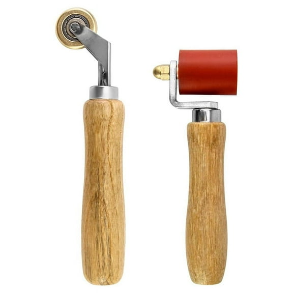 40mm Silicone Seam Roller & Brass Seam Roller, Wallpaper Seam Roller Tool, Roofing & Vinyl Flooring Detail Roller