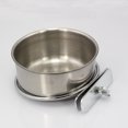 thumbnail image 3 of Methold Pet Cage Bowl Bird Feeder Acero inoxidable Pet Coop Feeder Colgante desmontable Bird Cage Bowl Bird Accesorios 10 12 14cm Diámetro Suministros para pájaros 10*4.6 cm Methold PT000139-01, 3 of 6