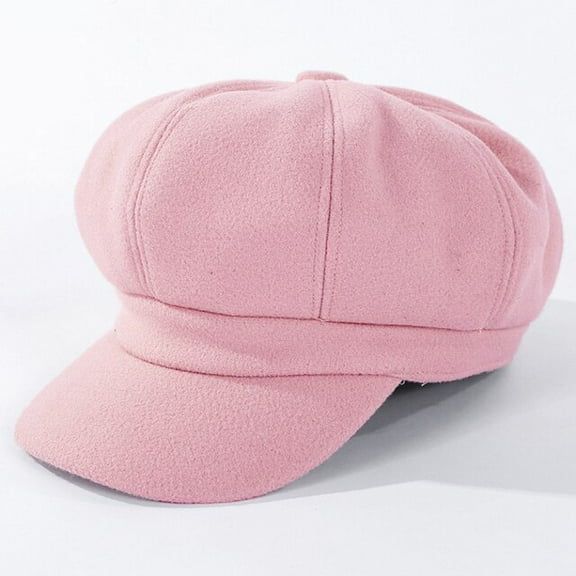 SikaFu Berets Fashion Newsboy Cap Women Autumn Winter Hat Ladies Octagonal Cap Female Wool Beret Hat Vintage Artist Painter Hat