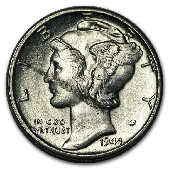 1944-D Mercury Dime BU