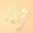 thumbnail image 3 of MasteelfCA 1pc Cross Stitch Holder Frame Solid Wooden Cross Stitch Rack Adjustable Stand Cross Stitch Embroidery Tapestry Frame, 3 of 7