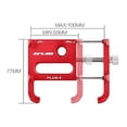 thumbnail image 5 of Bicycle & Motorcycle Phone Mount , Bike Phone Holder with 360° Rotation Adjustable for iPhone 7s 8 Plus, Samsung S7/S6/Note5/4 GPS Mount 4.2 to 7 Inch (Red), 5 of 5
