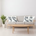 thumbnail image 4 of Ambesonne Grey Throw Pillow Cover 4 Pack, American Football Motif, 24", Grey Pale Grey White, 4 of 6