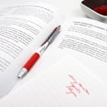 thumbnail image 4 of Zebra Pen Z-Grip Flight Retractable Ballpoint Pen, Bold Point, 1.2mm, Red Ink, 12-Count, 4 of 5