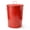 Red, variant on Plexon Large Metal Trash Can with Lid 20 Gallon, Decorative Outdoor Trash Can, Heavy Duty Galvanized Metal Bucket with Lid for Kitchen Garage Farmhouse, Beige