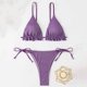 thumbnail image 3 of Traje de baño para mujer, moda, cómodo, color sólido, bikini, traje de baño de color liso para mujer, conjuntos de bikinis, trajes de baño para mujer, 3 of 4