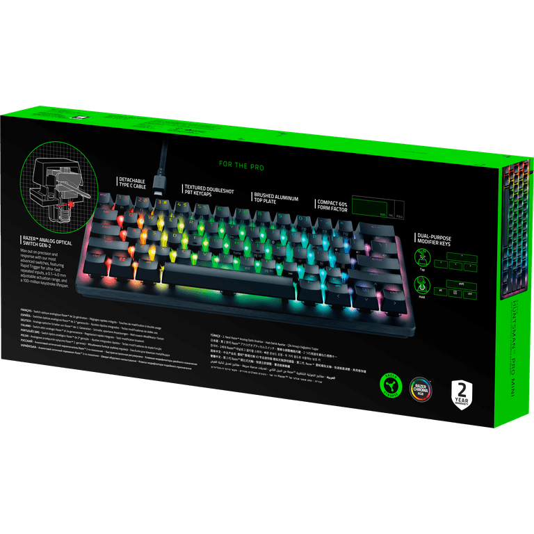 Razer Huntsman V3 Pro Mini USB-A Optical Esports Keyboard Razer Huntsman V3 Pro Mini USB-A Optical Esports Keyboard