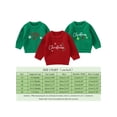 thumbnail image 4 of SUNSIOM Baby Girl Sweater Long Sleeve Flower Letters Knit Pullover Sweatshirt Warm Fall Winter Clothes, 4 of 8