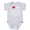 Heather Grey, variant on CafePress - Great Grandma And Grandpa - Cute Infant Bodysuit Baby Romper
