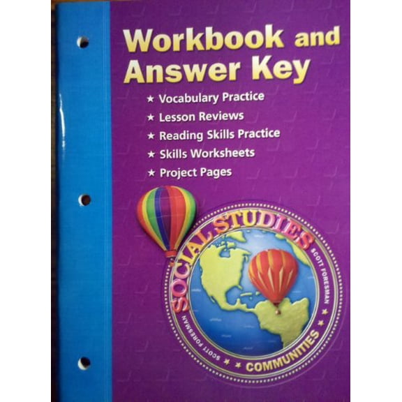 Pre-Owned Communities Tn Social Studies Workbook and Answer Key Grade 3 (Scott Foresman)