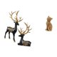 thumbnail image 5 of Escultura De Resina De Reno, Alce, Ciervo, Gato, Estatua De Animal, Colección Para Armario, Mesa, Boda, Inauguración De La Casa, Entrada, Estantería, Sala De Estar, Dormitorio, 5 of 8