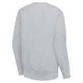 thumbnail image 3 of Women's G-III 4Her by Carl Banks  Heather Gray Edmonton Oilers Hockey Girls Team Graphic Fleece Pullover Sweatshirt, 3 of 3