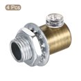 thumbnail image 3 of Uxcell Metal Cable Glands Cord Grips Screw Lock for Wiring Ceiling Lamp Bronze 4 Pack, 3 of 5
